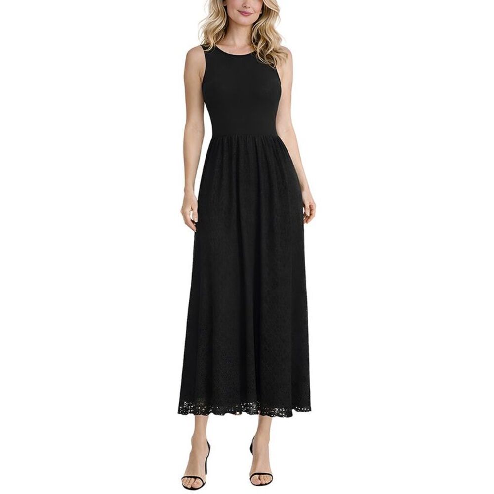 Tash + Sophie Womens  Knit Dress, Black